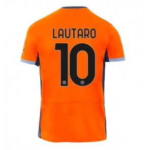 Inter Milan Lautaro Martinez #10 Replika Tredjetrøje 2023-24 Kortærmet